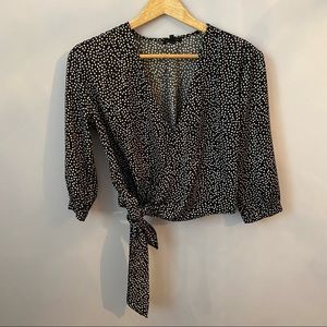 Dynamite floral tie top